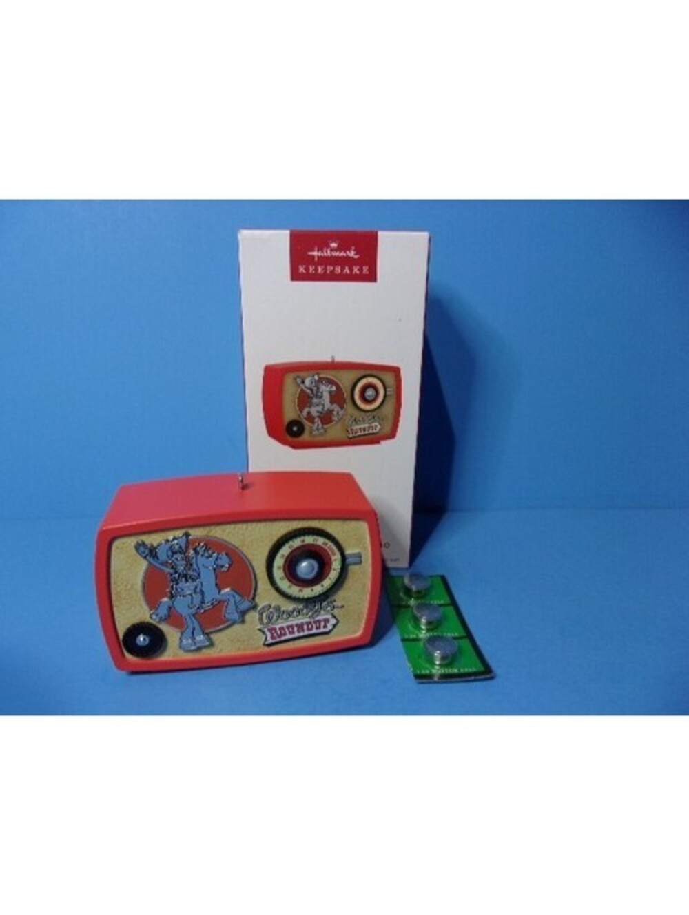 Hallmark 2024 WOODY'S ROUNDUP RADIO Magic Ornament Disney Pixar Toy Story 2 New